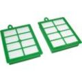 Trade-shop - 2x HEPA-Filter Allergie/Polle/Hygiene Staub-Filter Mikro-Filter Ersatz für Philips fc 8445 Gladiator fc 8445/01 fc 8446/01 fc 8575/09 fc