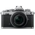 Nikon Z fc + 16-50 VR + 50-250 VR-kit Systemkamera (Z DX 16-50 mm 1:3.5-6.3 VR (SE), Z DX 50-250 mm 1:4.5-6.3 VR, 20,9 MP, Bluetooth, WLAN), schwarz|silberfarben
