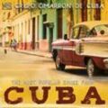 The Most Popular Songs From Cuba - Gruppo Cimarrón De Cuba. (CD)