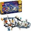 LEGO® Konstruktionsspielsteine Weltraum-Achterbahn (31142), LEGO® Creator 3in1, (874 St), Made in Europe, bunt