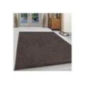 Teppich ATA, Ayyildiz Teppiche, rechteckig, Höhe: 10 mm, Kurzflor, uni, große Farbauswahl, robust, auch als Läufer und in rund, braun