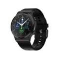 TPFNet Smart Watch / Fitness Tracker IP67 für Damen & Herren - Silikon Armband - Android & IOS - Schwarz