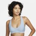 Nike Bikini-Schwimmoberteil mit Ausschnitt für Damen - Blau