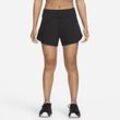 Nike Dri-FIT Bliss 2-in-1-Shorts mit mittelhohem Bund für Damen (ca. 7,5 cm) - Schwarz