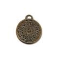 Adelia´s Amulett Anhänger Alte Symbole Talisman, Merkur Pentakel - Für geistige Fähigkeiten und Intelligenz, silberfarben