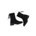 Daisred Damen Winterstiefel Fashion Boots Chelsea mit Reißverschluss Stiefel