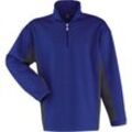 Kübler Shirt-Dress Sweatshirt blau/anthrazit Gr. XXL - Blau