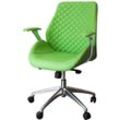 Bürodrehstuhl Designer Drehstuhl Chefsessel Pantera grün Racer Car Seat 212626 - grün