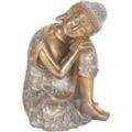 Signes Grimalt - Buddha -Figurenfiguren Buddha -Figur meditiert goldene Buddhas 15x16x21cm 28783 - Dorado