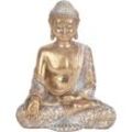Signes Grimalt - Buddha -Figurenfiguren Buddha -Figur meditiert goldene Buddhas 10x17x21cm 28782 - Dorado