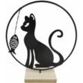 Signes Grimalt - Marinefigur Figuren Adorno Cat Set Tiere schwarz 9x25x28cm 29886 - Negro