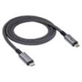 Akyga Kabel USB4 type C 1m 40Gb/s 240W USB-Kabel
