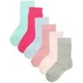 ewers - Socken KUNTERBUNT GIRLS 6er-Pack in bunt, Gr.17/18
