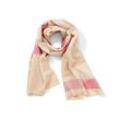 Schal mit Fransen - Beige