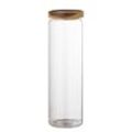 Bloomingville - Anouk Glas mit Deckel, H 30 cm, klar