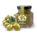 ebrosia Gourmet Italienische Bruschetta grüne Oliven 90 g