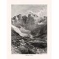 Kunstdruck Vignemale 3298 m Pyrenäen Aragonien Hautes Pyrenees Alpen Pik Alpinism