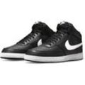 Nike Sportswear COURT VISION MID NEXT NATURE Sneaker Design auf den Spuren des Air Force 1, schwarz|weiß