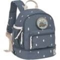 LÄSSIG Kinderrucksack Happy Prints, Midnight Blue, blau