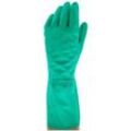 Ampri SOLID SAFETY CLEAN PROTECT Nitrilhandschuh grün