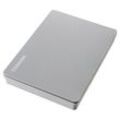 TOSHIBA Canvio Flex (für Windows und Mac) 1 TB externe HDD-Festplatte silber