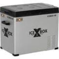 CrossTools ICEBOX 40 Kühlbox EEK: F (A - G) Kompressor 230 V, 24 V, 12 V Silber (matt), Schwarz 37 l
