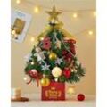 Rouemi Künstlicher Weihnachtsbaum Mini-Weihnachtsbaum