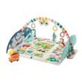 Fisher-Price Jumbo Abenteuer Spieldecke mit Spielbogen, Baby-Decke und Spielteppich