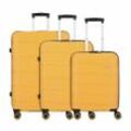 American Tourister air move 4 Rollen Kofferset 3-teilig sunset yellow
