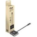 club3D CSV-1552 USB-C® (USB 3.2 Gen 2) Multiport Hub Schwarz