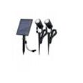 Kit zwei blackbird Velamp sl368-solargeladene led-strahler-6w 3000k