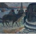Kunstdruck Christmas Night The Blessing of the Oxen Paul Gauguin St. Weihnachten