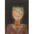 Kunstdruck Girl Possessed Paul Klee Gesicht Fratze Zähne Mädchen Augen Brauen B A