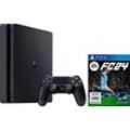 PlayStation 4 Slim + EA Sports FC 24, schwarz