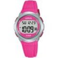 LORUS Digitaluhr R2395NX9, Armbanduhr, Kinderuhr, Datum, ideal auch als Geschenk, rosa
