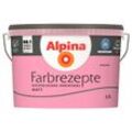 Alpina Wand- und Deckenfarbe Farbrezepte Party Pink, Kräftiges Pink, matt, 2,5 Liter, rosa