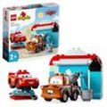 LEGO® Konstruktionsspielsteine Lightning McQueen und Mater in der Waschanlage (10996), LEGO® DUPLO, (29 St), LEGO® DUPLO Disney and Pixar’s Cars; Made in Europe, bunt