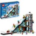 LEGO® Konstruktionsspielsteine Wintersportpark (60366), LEGO® City, (1045 St), Made in Europe, bunt