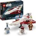 LEGO® Konstruktionsspielsteine Obi-Wan Kenobis Jedi Starfighter™ (75333), LEGO® Star Wars™, (282 St), Made in Europe, bunt