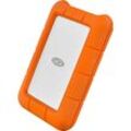 LaCie Rugged USB-C externe HDD-Festplatte (4 TB), orange