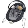 BabyGo Babywippe Cozy, anthracite, mit Sound und Vibrationsfunktion, grau