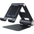 Satechi R1 ALUMINUM HINGE HOLDER FOLDABLE STAND Smartphone-Halterung, (bis 13 Zoll), schwarz