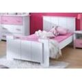 Parisot Jugendbett Biotiful, Hausbett, Einzelbett, rosa