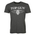 TOP GUN T-Shirt Cloudy TG20191006, grau