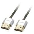 Lindy CROMO® Slim High-Speed-HDMI®-Kabel mit Ethernet