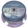 Verbatim DVD-Rohling DVD+R DL 8.5 GB 8x 25er Spindel