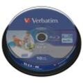 Verbatim Blu-ray-Rohling BD-R 25 GB 6x 10er Pack bedruckbar Spindel