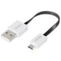 Akasa Slim USB 2 Micro Daten-/Ladekabel 15 cm USB-Kabel