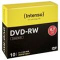 Intenso DVD-Rohling DVD-RW 4.7 GB 10er Slimcase