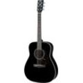 Yamaha Westerngitarre 4/4 Dreadnought Gitarre F370BL, schwarz